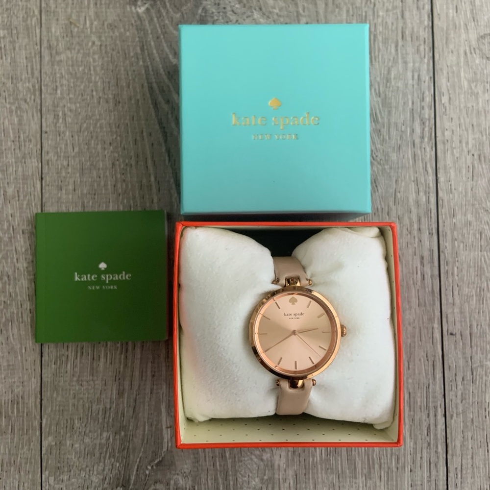 Kate Spade Rose Gold Holland Metro Hybrid Watch